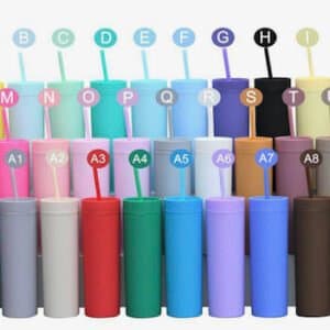 Double Walled Acrylic Tumbler – 16oz