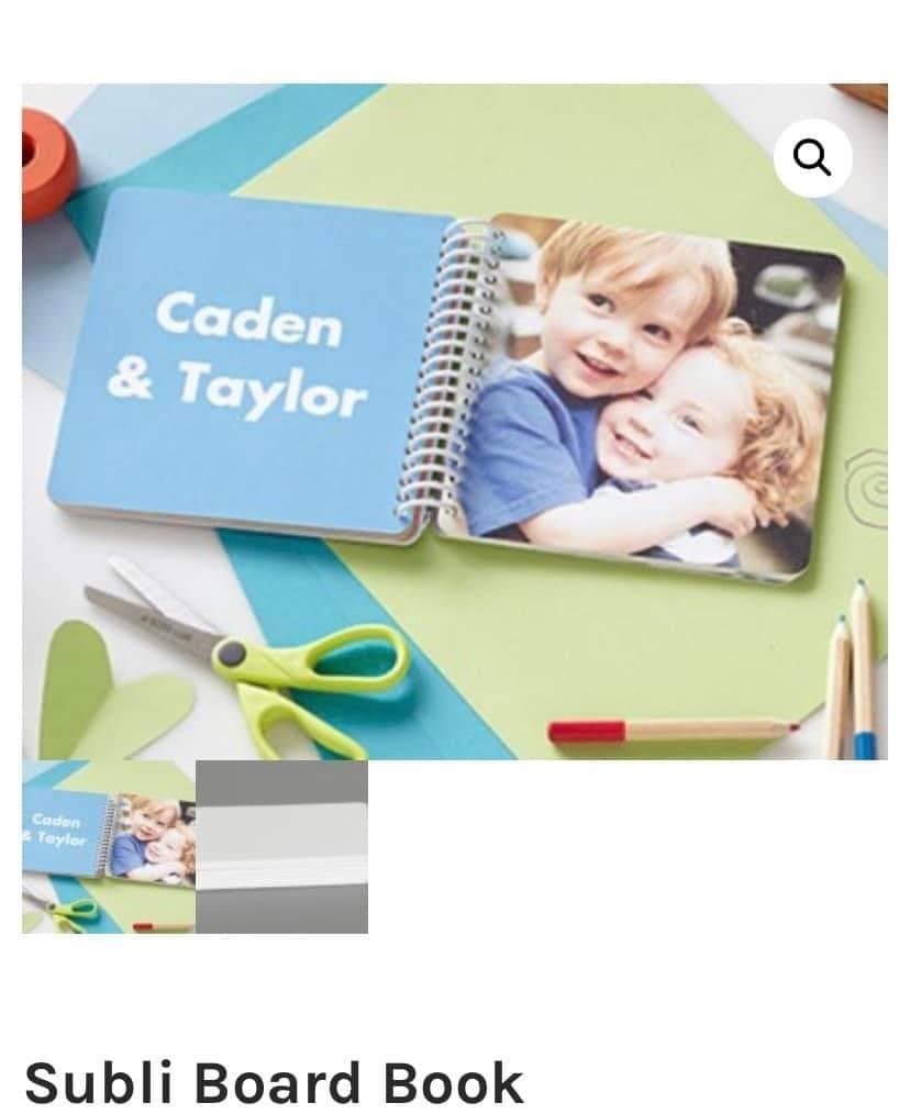 Subli Board Baby Book