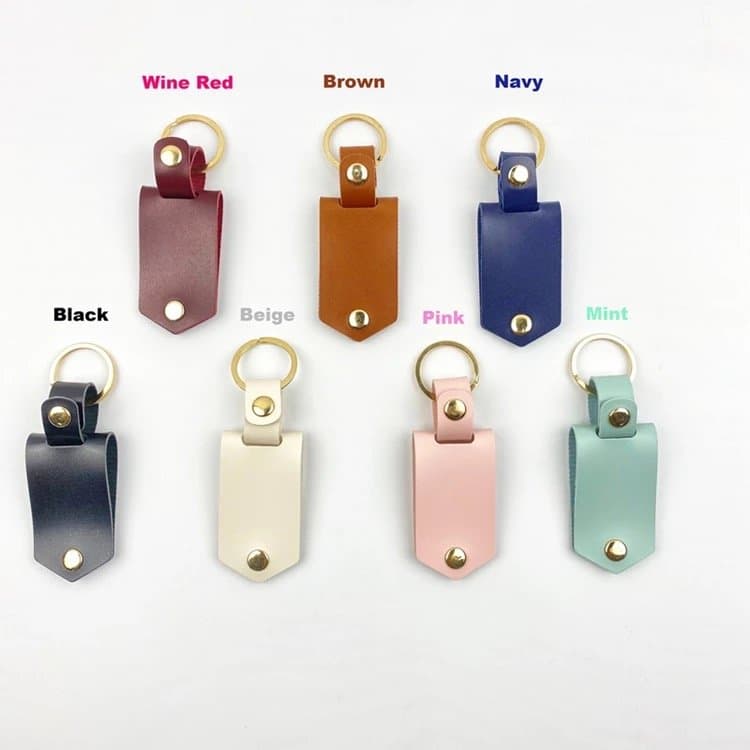 Leather Key Chain - 2