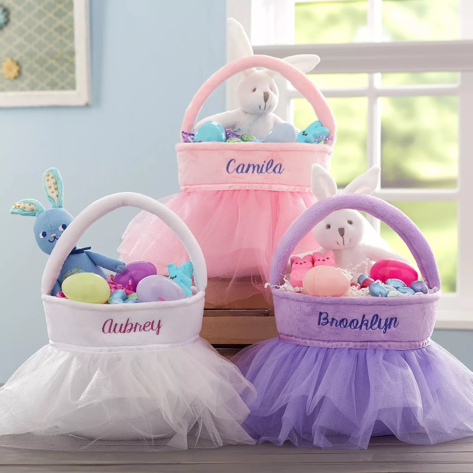 Easter Tutu Skirt Basket
