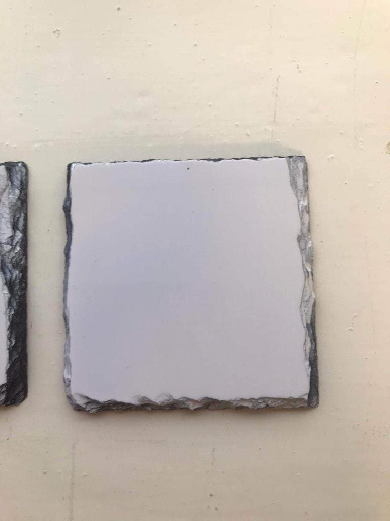 Glossy Square Shaped Slate
