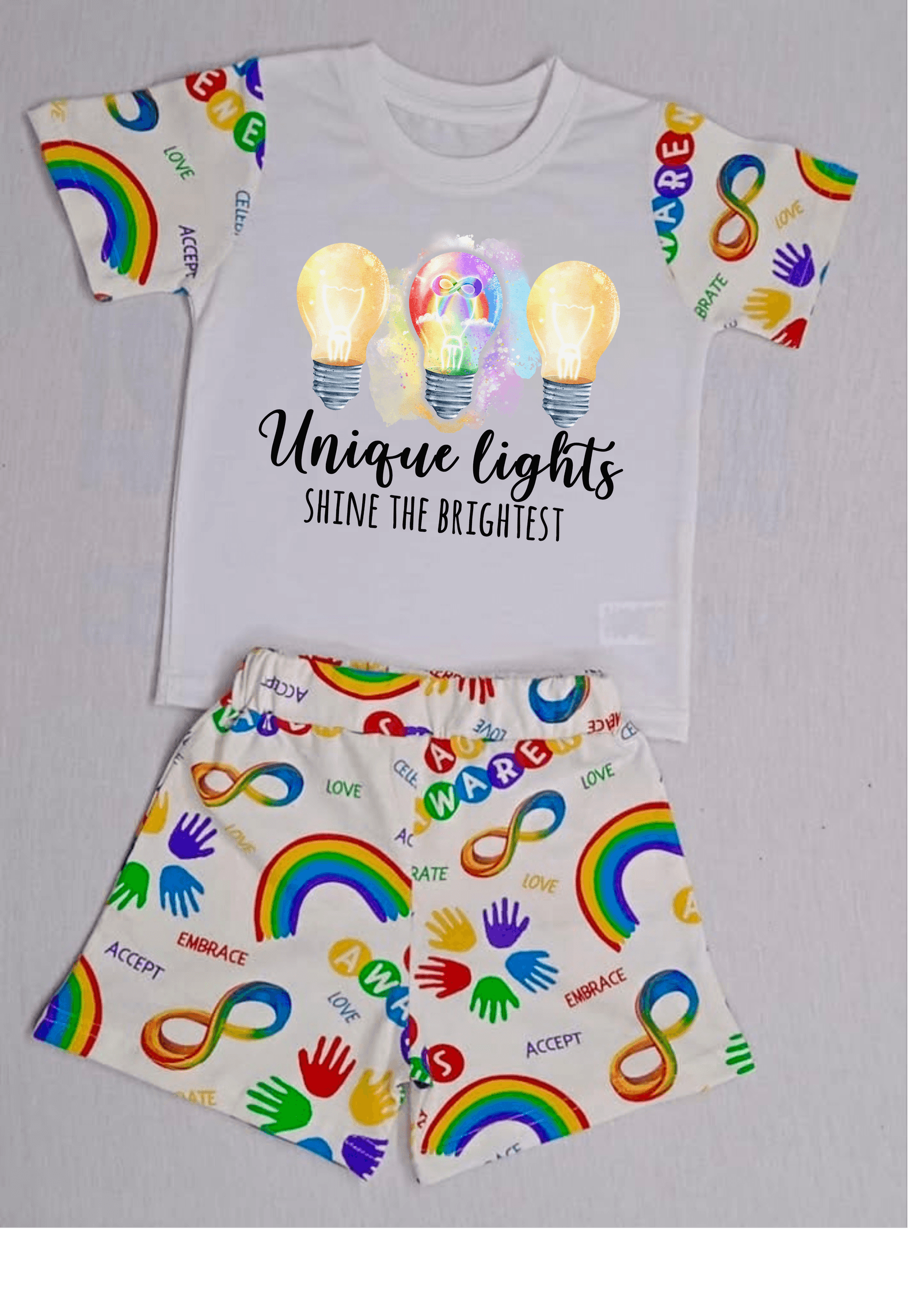 Autism Awareness Shorts Set - 2