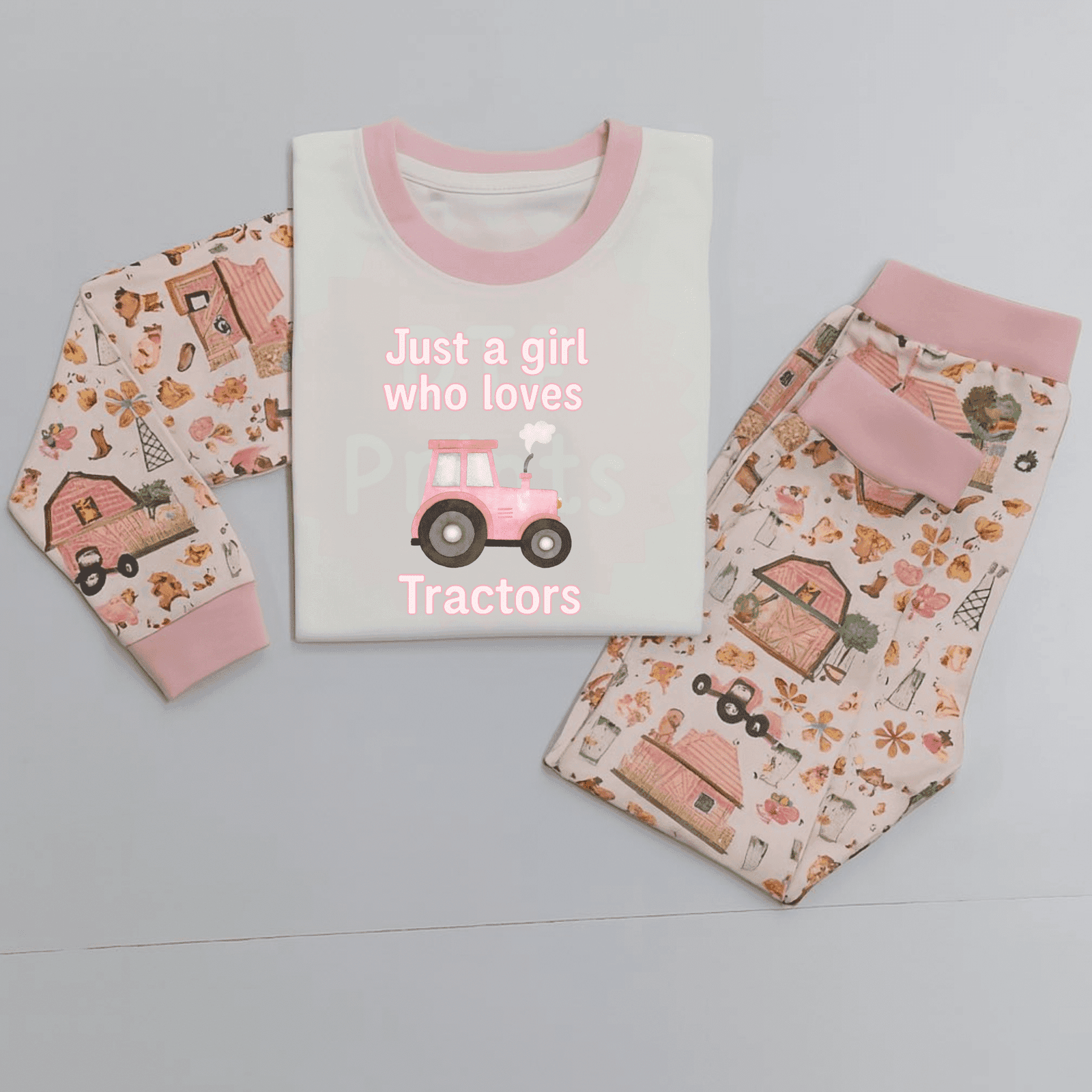 Girl Loves Tractors – DTF