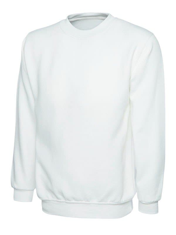 Adults Sweatshirt – White