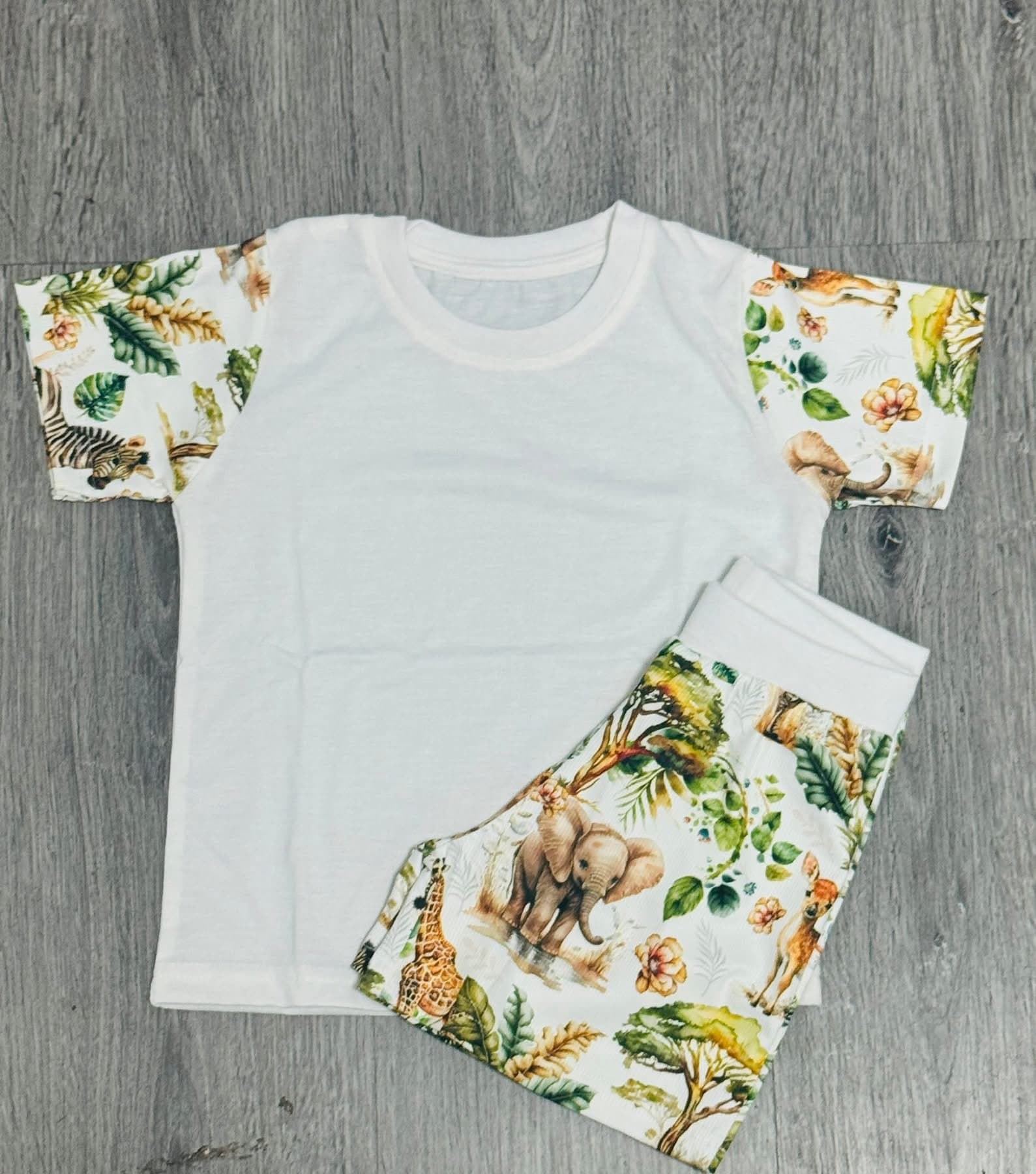 Jungle Safari Shorts Set – Sublimation