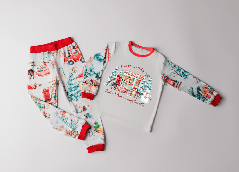 Elf Village – Santa Claus- DTF Print