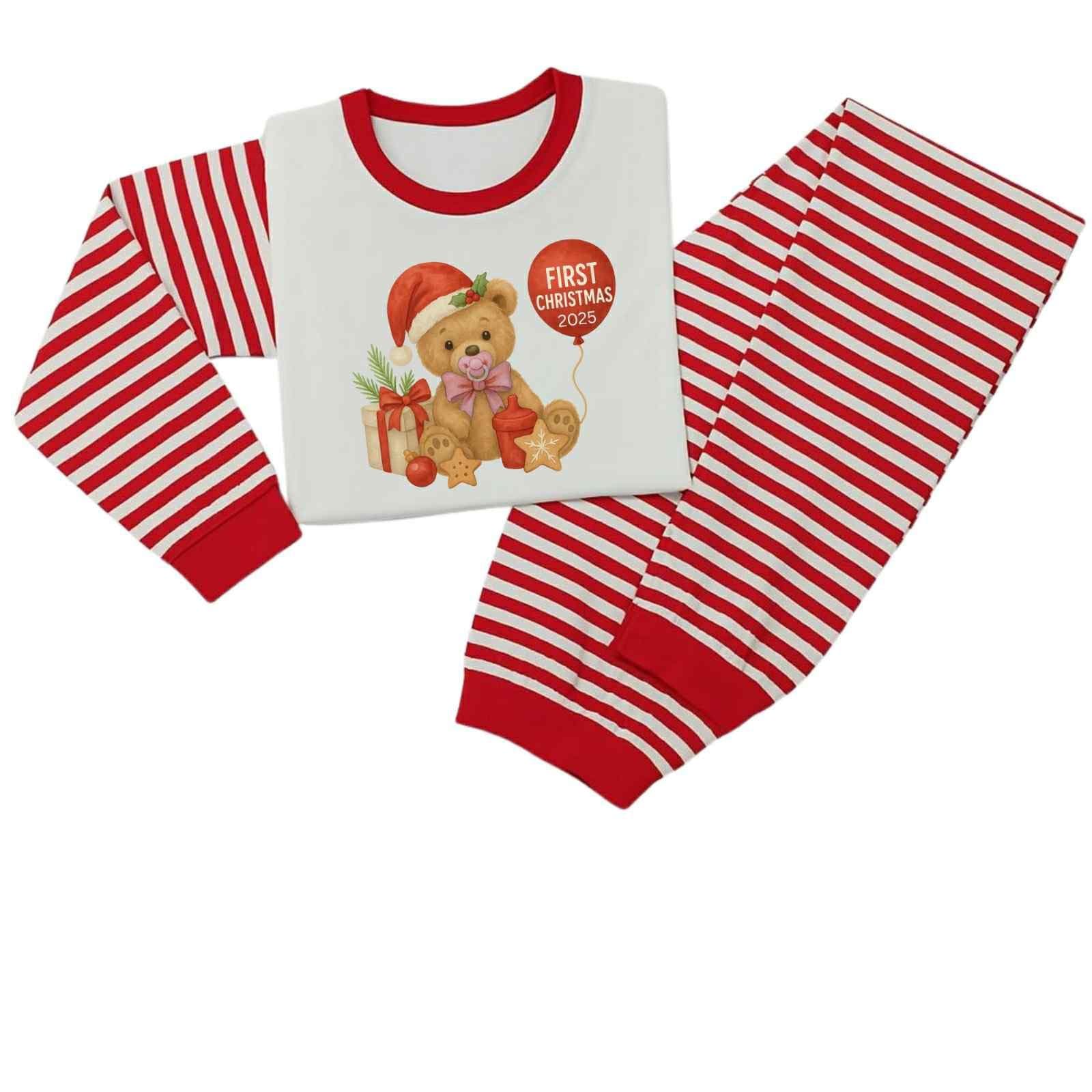 1st Christmas Pink- PNG