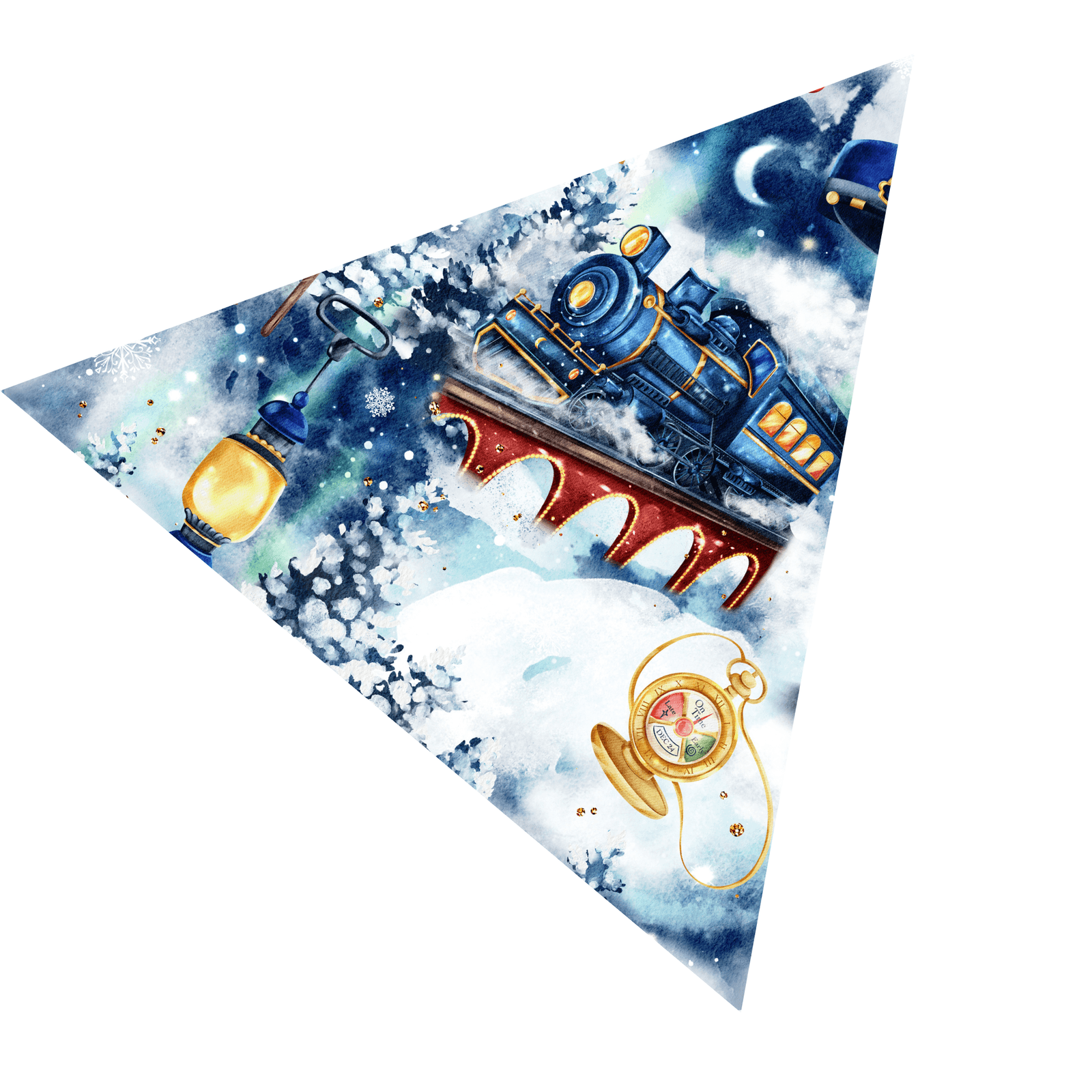 Dog Scarf – Express Train