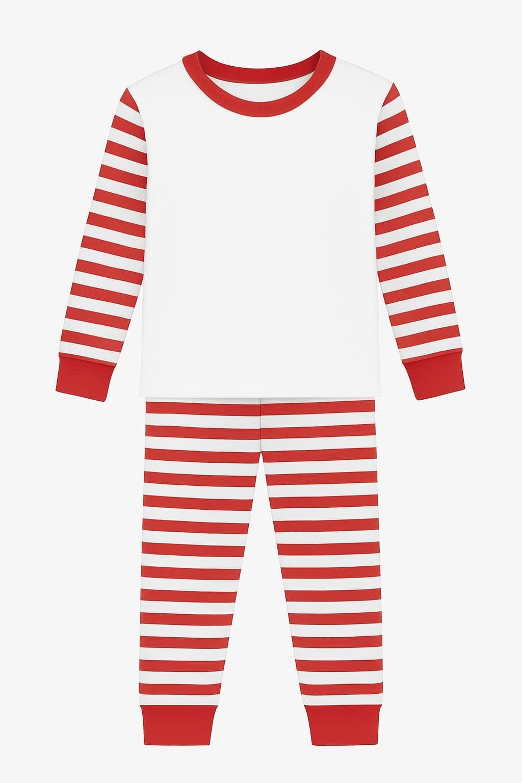 Red Stripes PJs – Adults