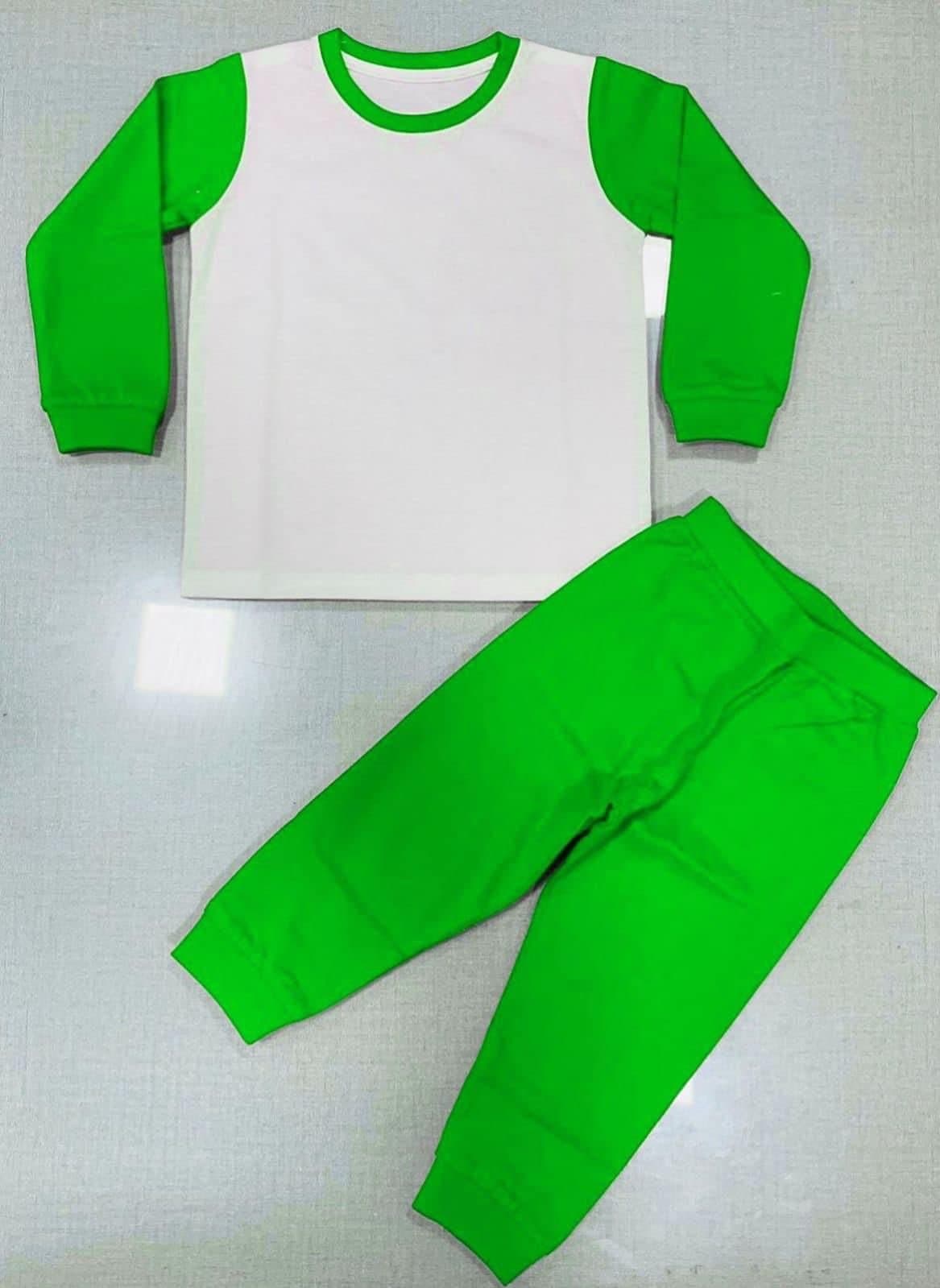 Adults Sublimation PJs – Green