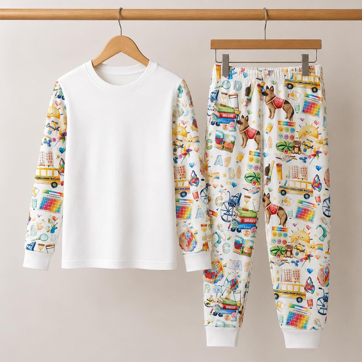 SEN Awareness Sublimation Pjs – Adults